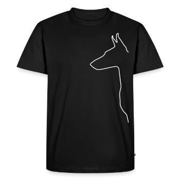 Cadeau Doberman Pinscher Doberman - T-shirt Premium bio Homme - noir - Devant - Nico (187cm)