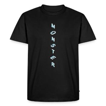 Münster - T-shirt Premium bio Homme - noir - Devant - Nico (187cm)