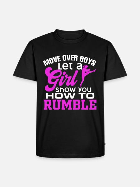 Wrestling Piger Judo Blandet Martial Arts Sport MMA T - Herre Premium økologisk T-shirt - sort