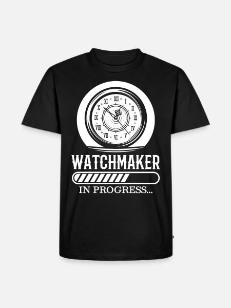 Watchmaker Watchmaker Watchmaker Gift - Men's Premium Organic T-Shirt - black