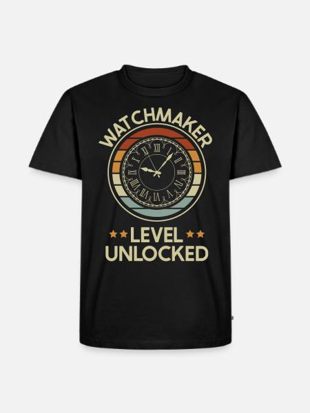 Watchmaker Watchmaker Watchmaker Gift - Men's Premium Organic T-Shirt - black