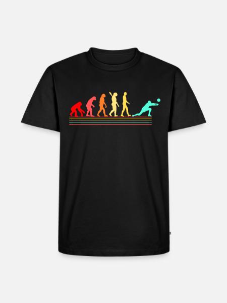 Beach volley - T-shirt Premium bio Homme - noir