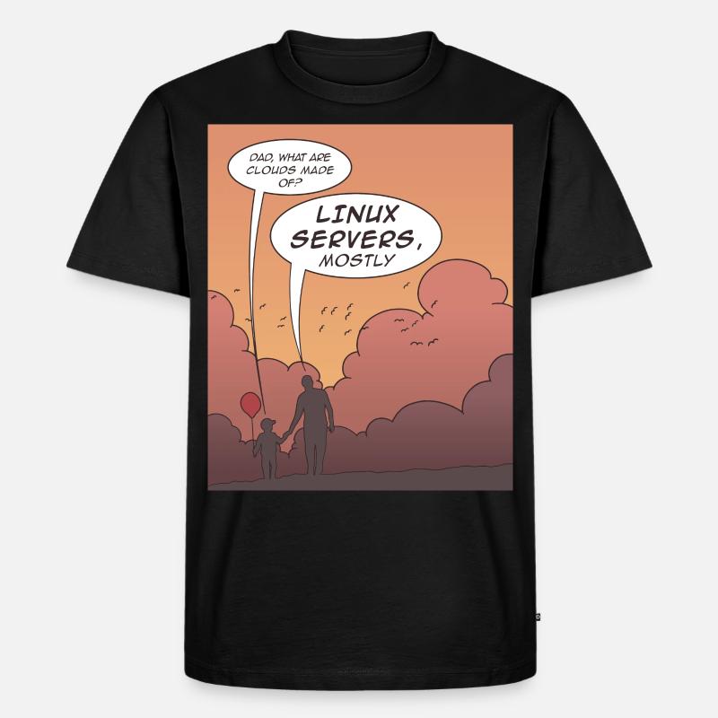 Funny coding programming languages design - Men's Premium Organic T-Shirt - black