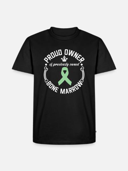 Bone marrow - Men's Premium Organic T-Shirt - black
