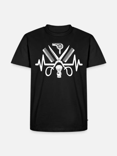 Outil de coiffure - T-shirt Premium bio Homme - noir