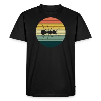 Ameise Ameisenkolonie Ameisenzucht Ameisenzüchter - Männer Premium Bio T-Shirt - Schwarz - Vorne - Nico (187cm)