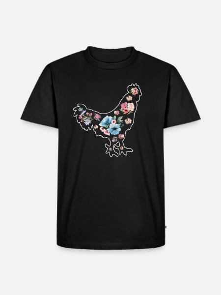 Poulets - T-shirt Premium bio Homme - noir