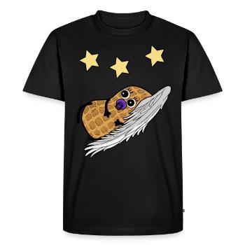 Peanut Baby Good Night Sleep Dream Nut - Men's Premium Organic T-Shirt - black - Front - Nico (187cm)