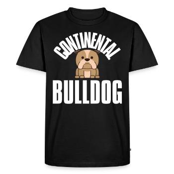 Colorbulls Conti Bulldoggen Continental Bulldogs - T-shirt Premium bio Homme - noir - Devant - Nico (187cm)