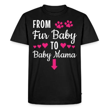 De Fur bébé à maman - T-shirt Premium bio Homme - noir - Devant - Nico (187cm)
