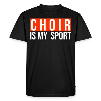 Chef de Choeur Musique Professeur de Musique Amusant Maestro - T-shirt Premium bio Homme - noir - Devant - Nico (187cm)