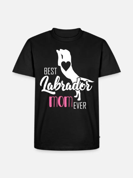 Bedste Labrador Mor Nogensinde labradors Labrador - Herre Premium økologisk T-shirt - sort