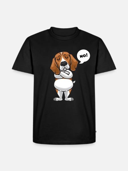 Sturer Beagle Dog Funny - Men's Premium Organic T-Shirt - black