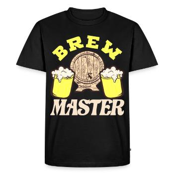 Braumeister Brasserie - T-shirt Premium bio Homme - noir - Devant - Nico (187cm)