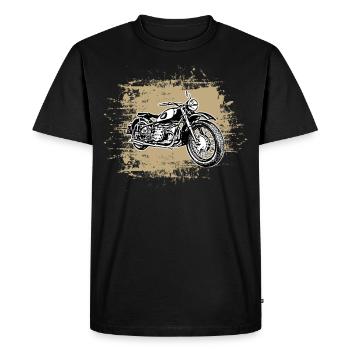 Mofa Moped Moped Spann Ural Ostalgie RDA mofa DDR Mope - T-shirt Premium bio Homme - noir - Devant - Nico (187cm)