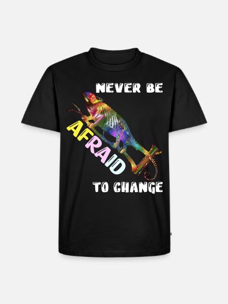 Chameleon Chameleon's Owner Reptile - Men's Premium Organic T-Shirt - black