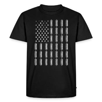 Harmonica Chord Harmonica Harmonica Harmonica - Men's Premium Organic T-Shirt - black - Front - Nico (187cm)
