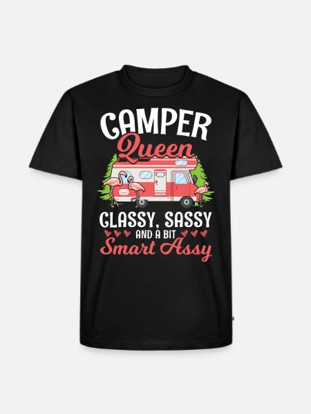 Camper Queen - Men's Premium Organic T-Shirt - black