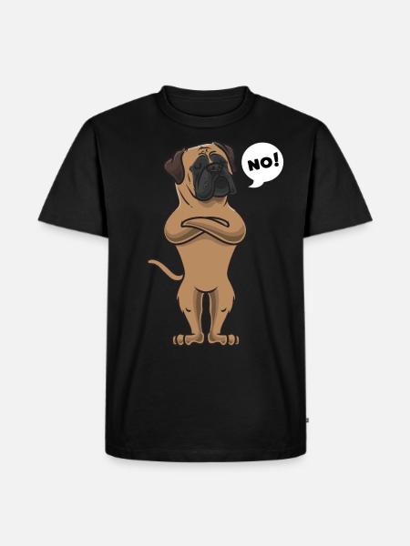 Chien Bullmastiff - T-shirt Premium bio Homme - noir