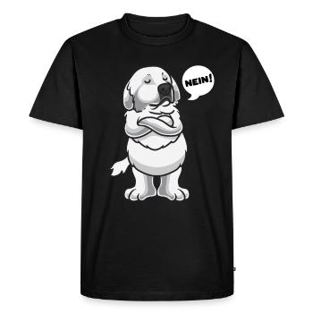Sturer Pyrenenberghund - T-shirt Premium bio Homme - noir - Devant - Nico (187cm)