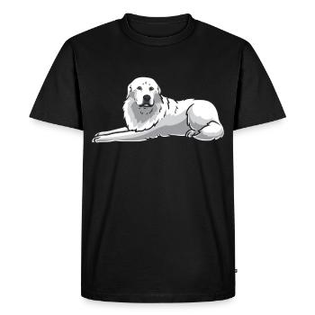 Sturer - Men's Premium Organic T-Shirt - black - Front - Nico (187cm)