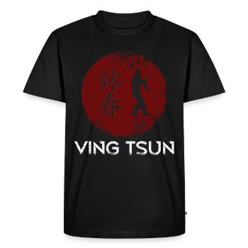 Ving Tsun Sports de combat - T-shirt Premium bio Homme - noir - Devant - Nico (187cm)