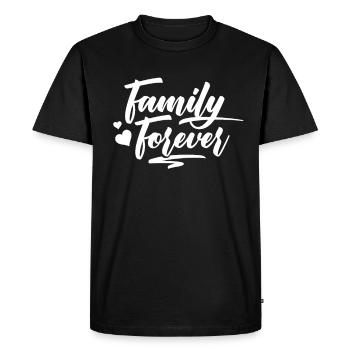 Famille Pour Toujours Parents Familles - T-shirt Premium bio Homme - noir - Devant - Nico (187cm)