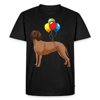 Chien bavarois de soudure de montagne Chien - T-shirt Premium bio Homme - noir - Devant - Nico (187cm)