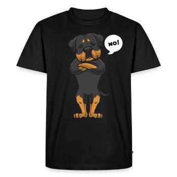 Rottweiler Hund - T-shirt Premium bio Homme - noir - Devant - Nico (187cm)
