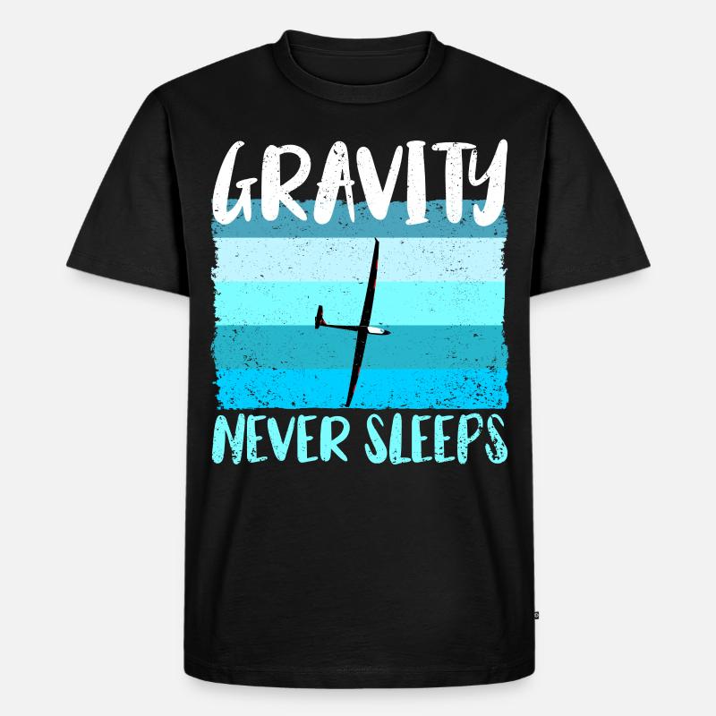 Glider Gliding Gliding Glider - Men's Premium Organic T-Shirt - black