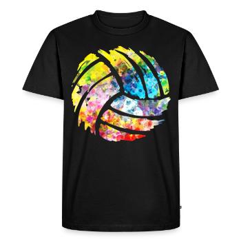 Volley-ball Drôle de cadeau pour les parents de l’entraîneur - T-shirt Premium bio Homme - noir - Devant - Nico (187cm)