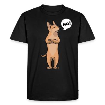Stuer Carolina Dog Chien - T-shirt Premium bio Homme - noir - Devant - Nico (187cm)
