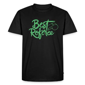 Meilleur arbitre arbitre juge - T-shirt Premium bio Homme - noir - Devant - Nico (187cm)