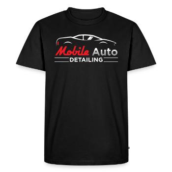 Car Detailer Mobile Auto Detailing - Men's Premium Organic T-Shirt - black - Front - Nico (187cm)