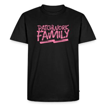 Patchwork Family Patchwork Family Stepfamily - Men's Premium Organic T-Shirt - black - Front - Nico (187cm)
