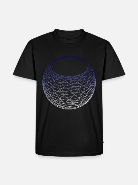 space internet star link 5g - Men's Premium Organic T-Shirt - black