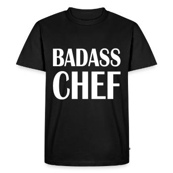 Chef Chefs Chef Hobby Chef Gift - Men's Premium Organic T-Shirt - black - Front - Nico (187cm)