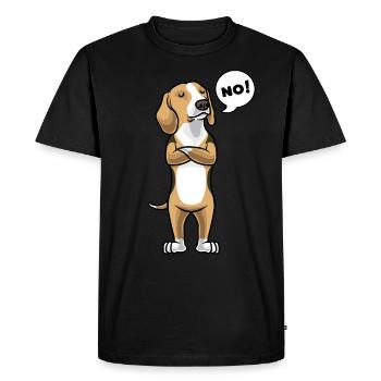 Sturer Allemand Bracke Chien Olper Westfälische - T-shirt Premium bio Homme - noir - Devant - Nico (187cm)