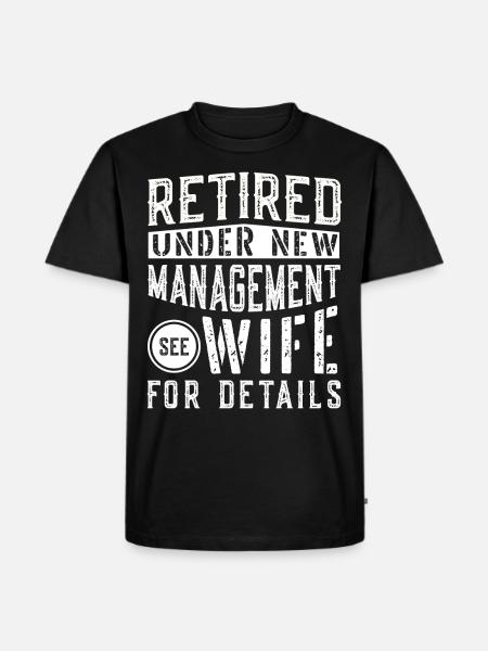 Retirement Funny - Men's Premium Organic T-Shirt - black