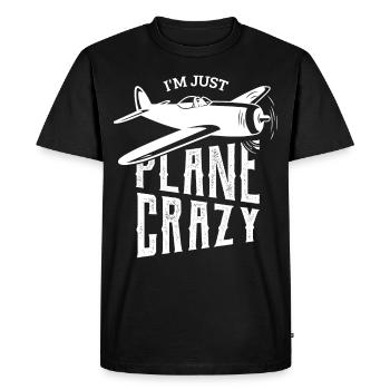 modélisme aéromodélisme - T-shirt Premium bio Homme - noir - Devant - Nico (187cm)