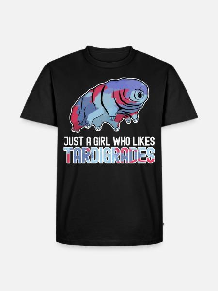 Tardigrade Tardigrades Ourson - T-shirt Premium bio Homme - noir