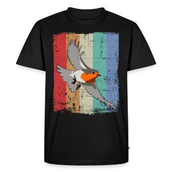 Bird Watching Birds Watching Birding Bird - Men's Premium Organic T-Shirt - black - Front - Nico (187cm)