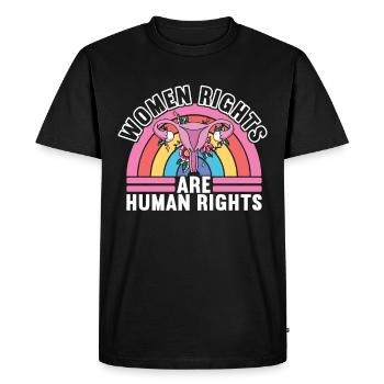 Feminist Feminism Emancipation Gift - Men's Premium Organic T-Shirt - black - Front - Nico (187cm)