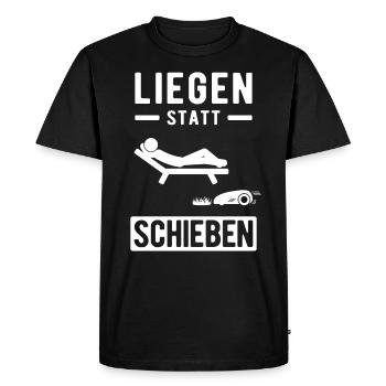 Mähroboter Rasenroboter automatischer Rasenmäher - Männer Premium Bio T-Shirt - Schwarz - Vorne - Nico (187cm)
