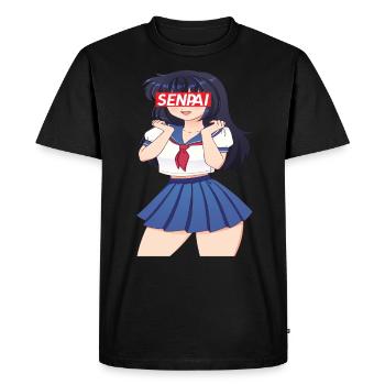 Anime Anime Merch Anime Anime Outfit Anime Characters - Men's Premium Organic T-Shirt - black - Front - Nico (187cm)