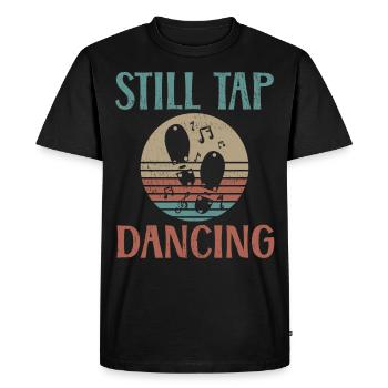 Tap Dancing Still Tap Dancing - T-shirt Premium bio Homme - noir - Devant - Nico (187cm)