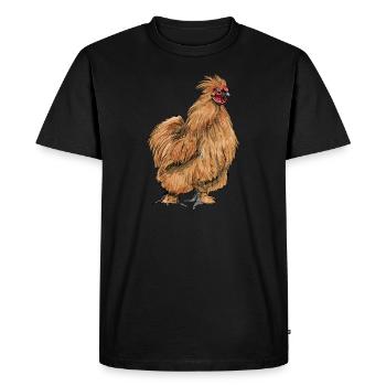 Brahma ChickenS I Chicken Poultry Motif for - Men's Premium Organic T-Shirt - black - Front - Nico (187cm)