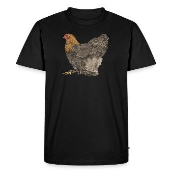 Brahma ChickenS I Chicken Poultry Motif for - Men's Premium Organic T-Shirt - black - Front - Nico (187cm)