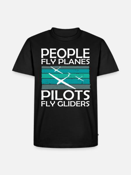 Gliders and gliders - Men's Premium Organic T-Shirt - black