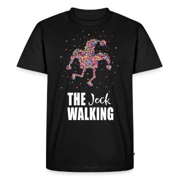 Fool's Cap Carnival Carnival Confetti Gift - Men's Premium Organic T-Shirt - black - Front - Nico (187cm)